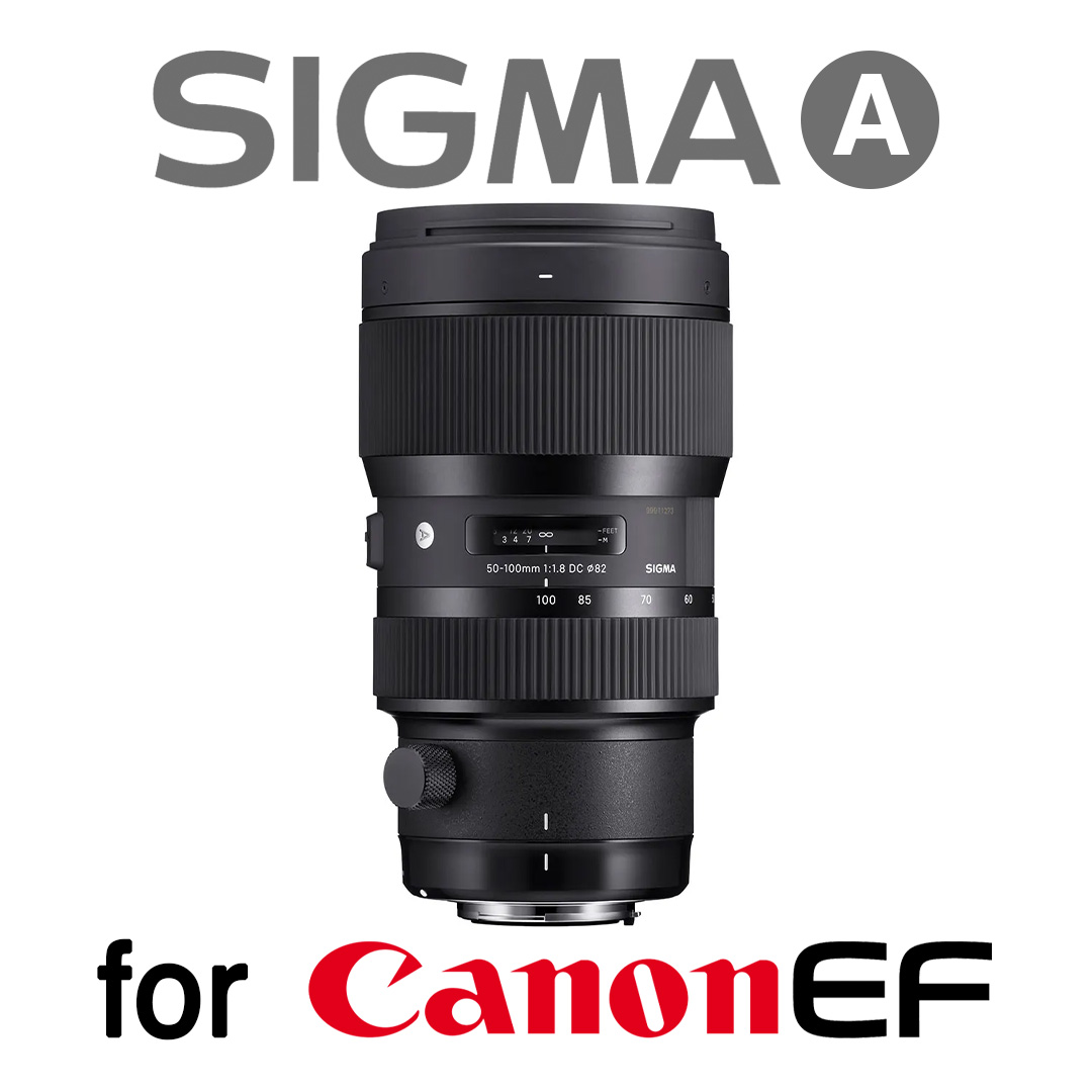 Sigma 50-100mm f/1.8 DC HSM Art Lens for Canon EF